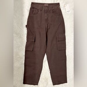 Mate The Label Organic Cotton Canvas Cargo Pants
